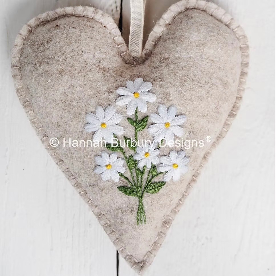Hannah Burbury Heidi Heart Embroidery Kit
