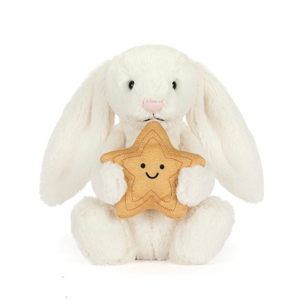Jellycat Cream Bunny With Star