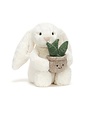 Jellycat Cream Bunny With Plant