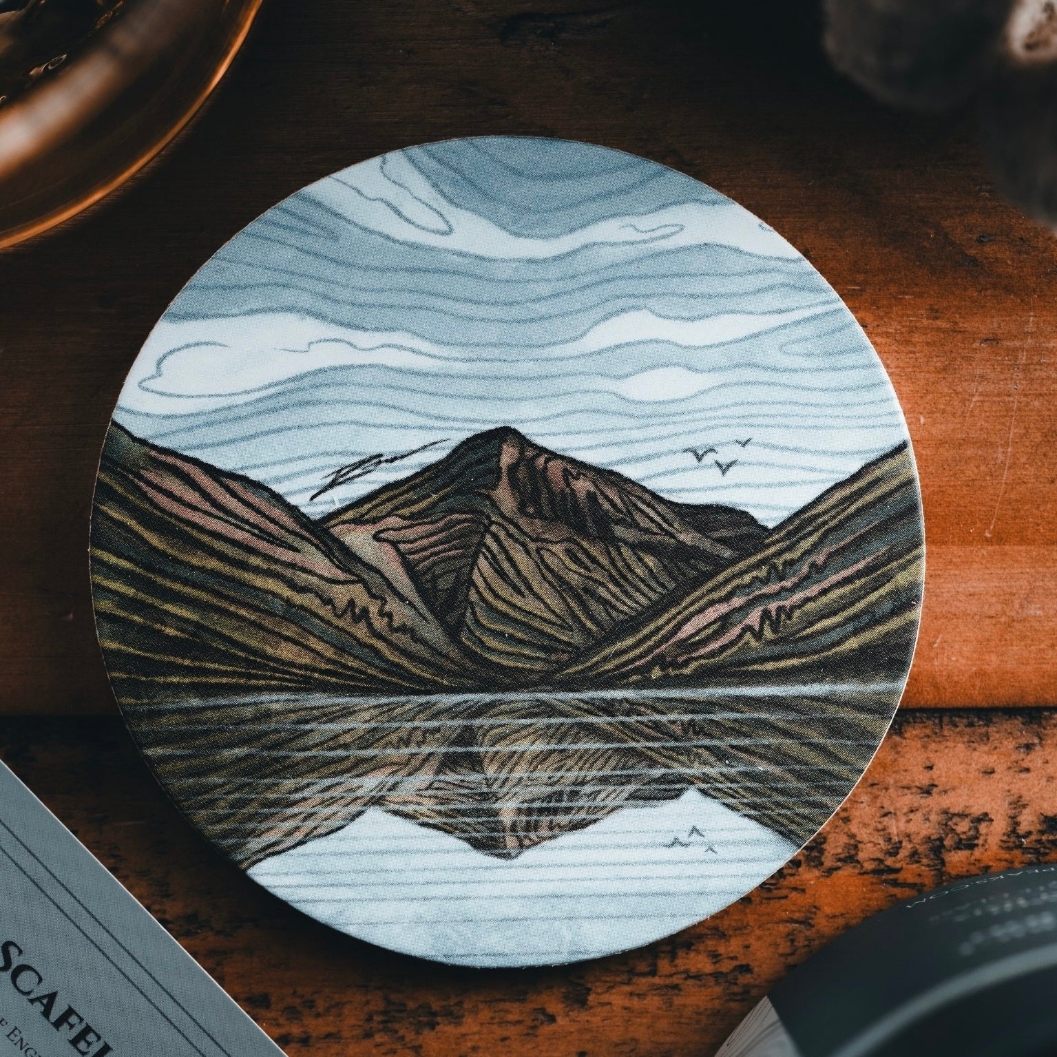 Gilded Peaks Scafell Pike Glass