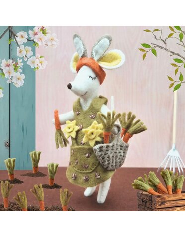 Corinne Lapierre Little Mouse As A Bunny Felt Kit