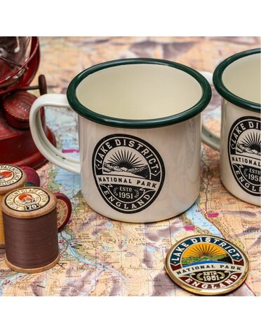 Lake District Enamel Mug