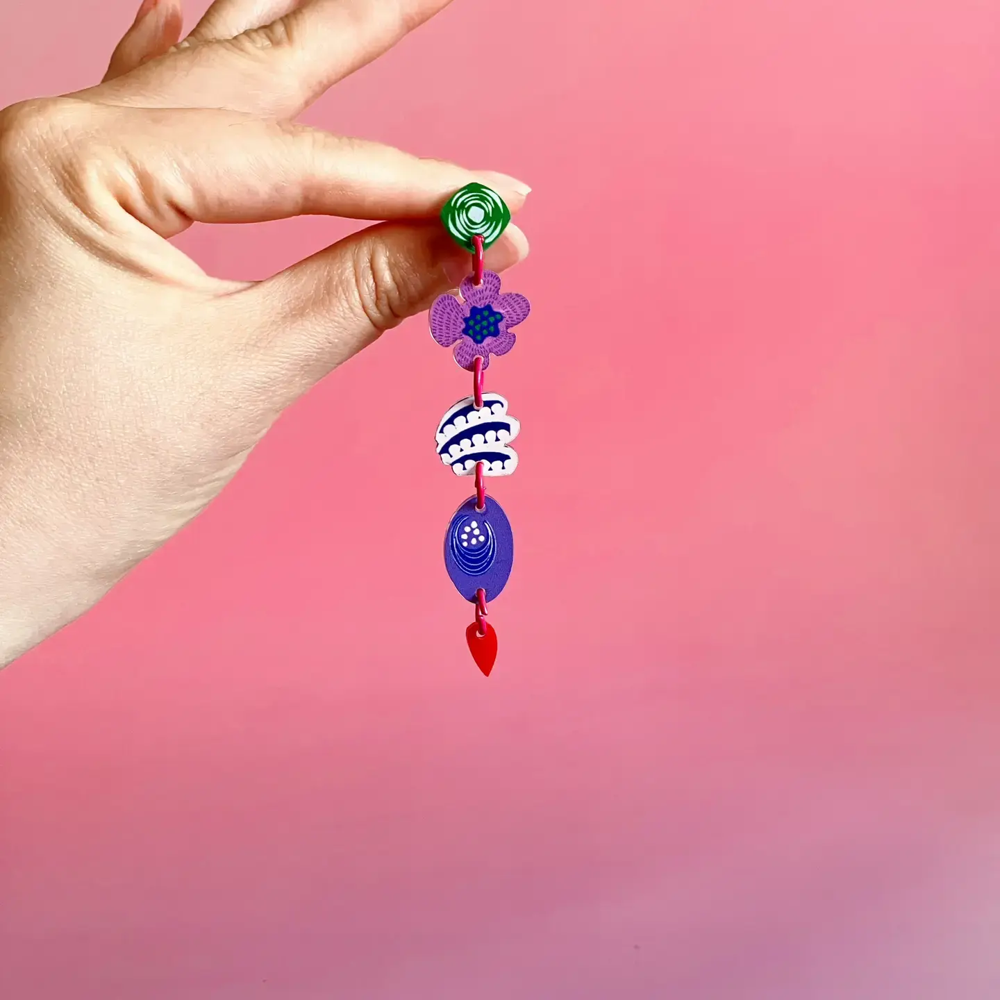 Westmount Art Botanical Earrings Alyssum