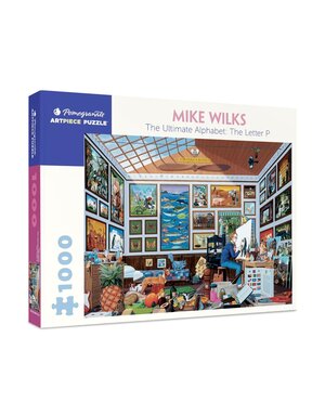 Pomegranate 1000 Piece Puzzle Mike Wilks: The Letter P