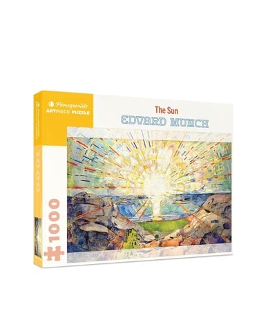 Pomegranate 1000 Piece Puzzle Edward Munch The Sun