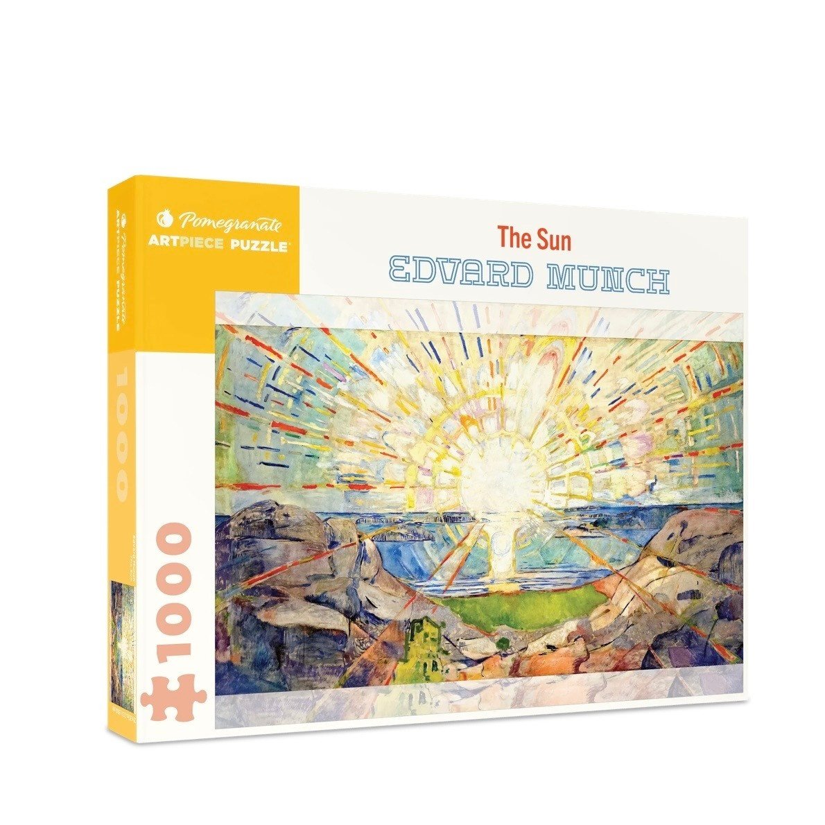 Pomegranate 1000 Piece Puzzle Edward Munch The Sun