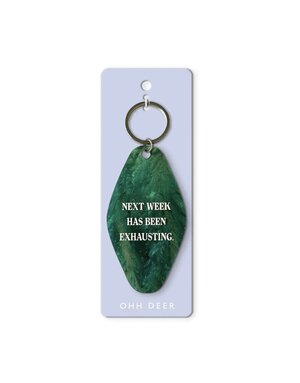 Ohh Deer Acrylic Keyring Next Week Exhausting