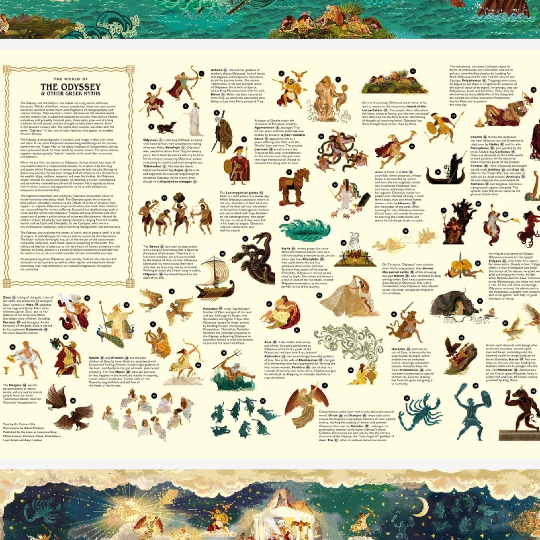 Laurence King 1000 Piece Puzzle The World Of The Odyssey
