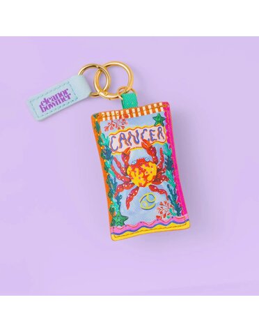 Eleanor Bowmer Zodiac Keyring Cancer