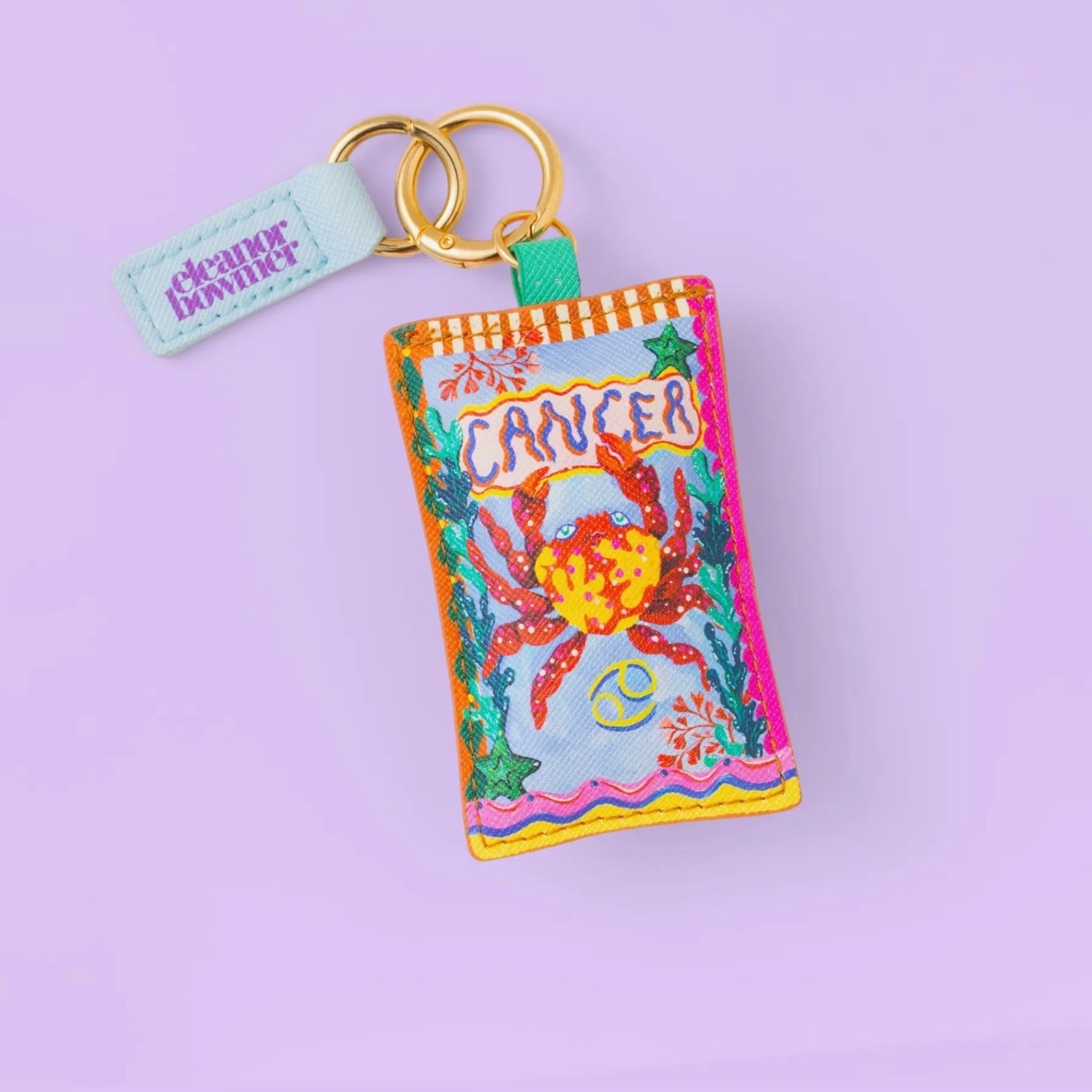 Eleanor Bowmer Zodiac Keyring Cancer