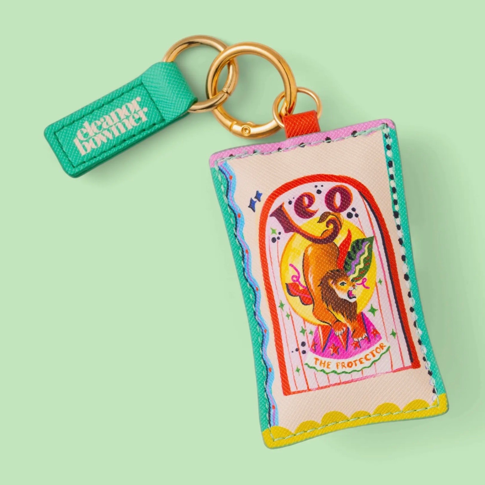 Eleanor Bowmer Zodiac Keyring Leo