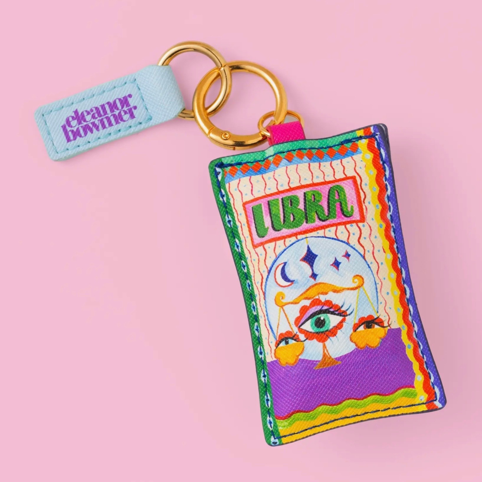Eleanor Bowmer Zodiac Keyring Libra