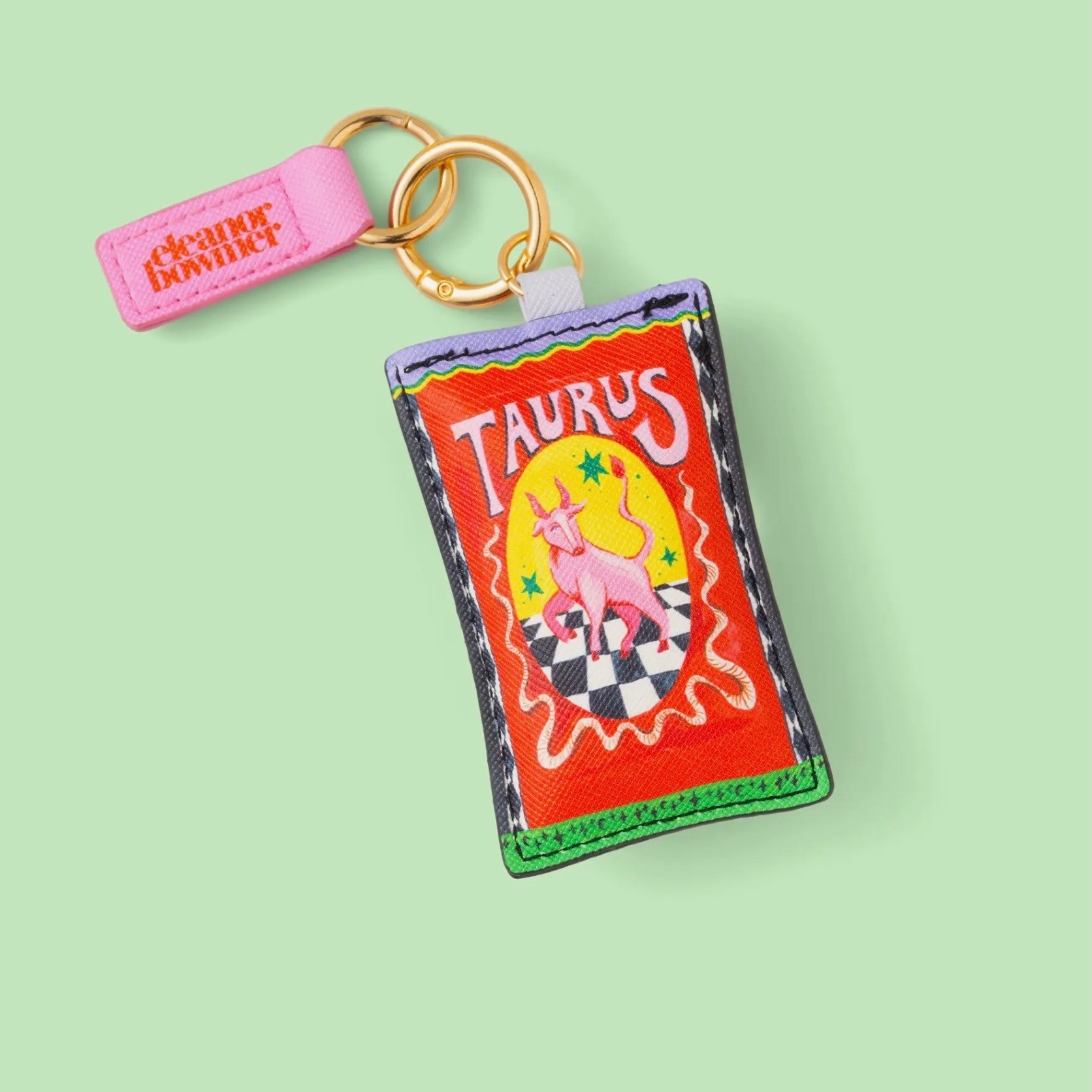 Eleanor Bowmer Zodiac Keyring Taurus