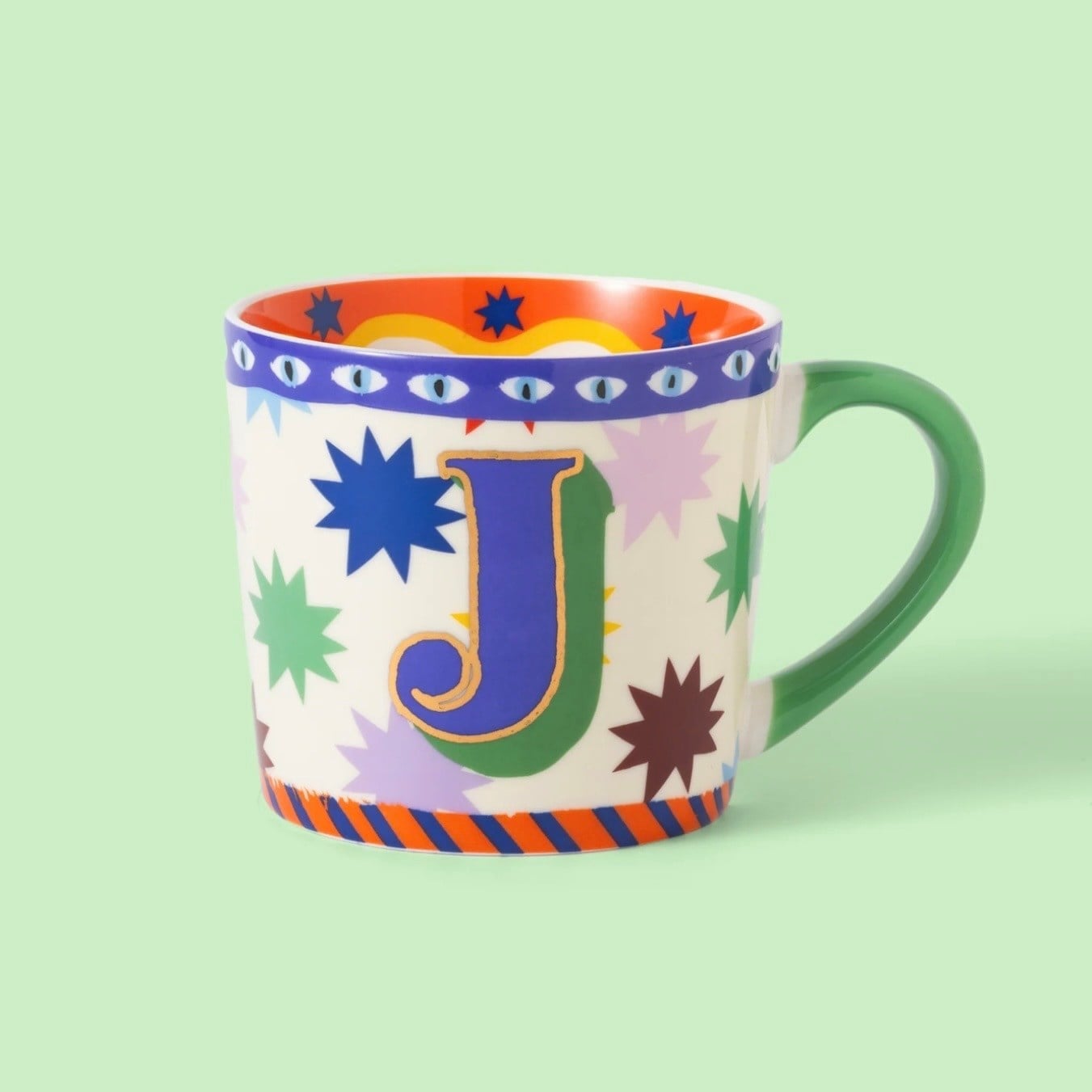 Eleanor Bowmer Alphabet Mugs J