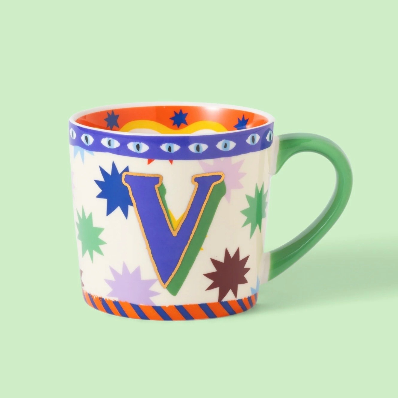 Eleanor Bowmer Alphabet Mugs V