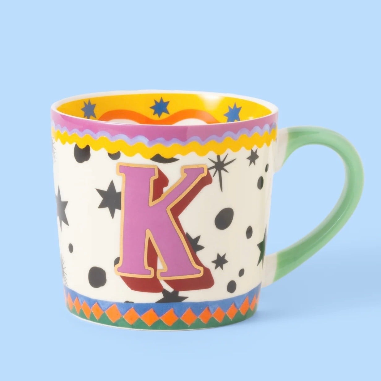 Eleanor Bowmer Alphabet Mugs K