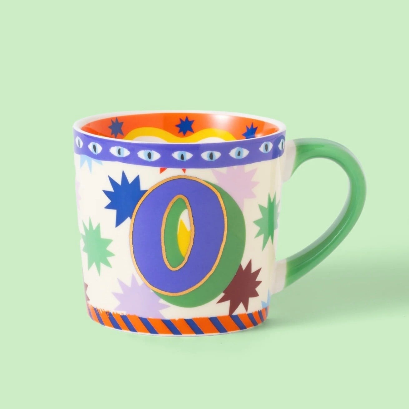 Eleanor Bowmer Alphabet Mugs O