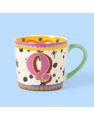Eleanor Bowmer Alphabet Mugs Q