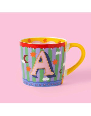 Eleanor Bowmer Alphabet Mugs A