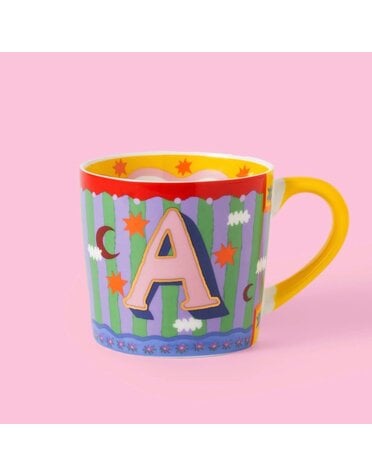 Eleanor Bowmer Alphabet Mugs A