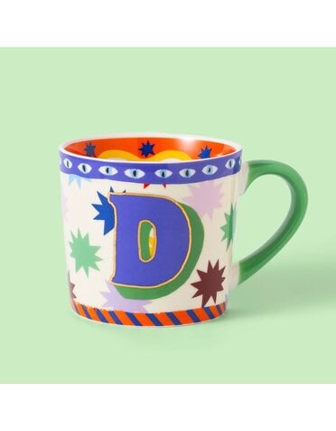 Eleanor Bowmer Alphabet Mugs D