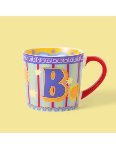 Eleanor Bowmer Alphabet Mugs B