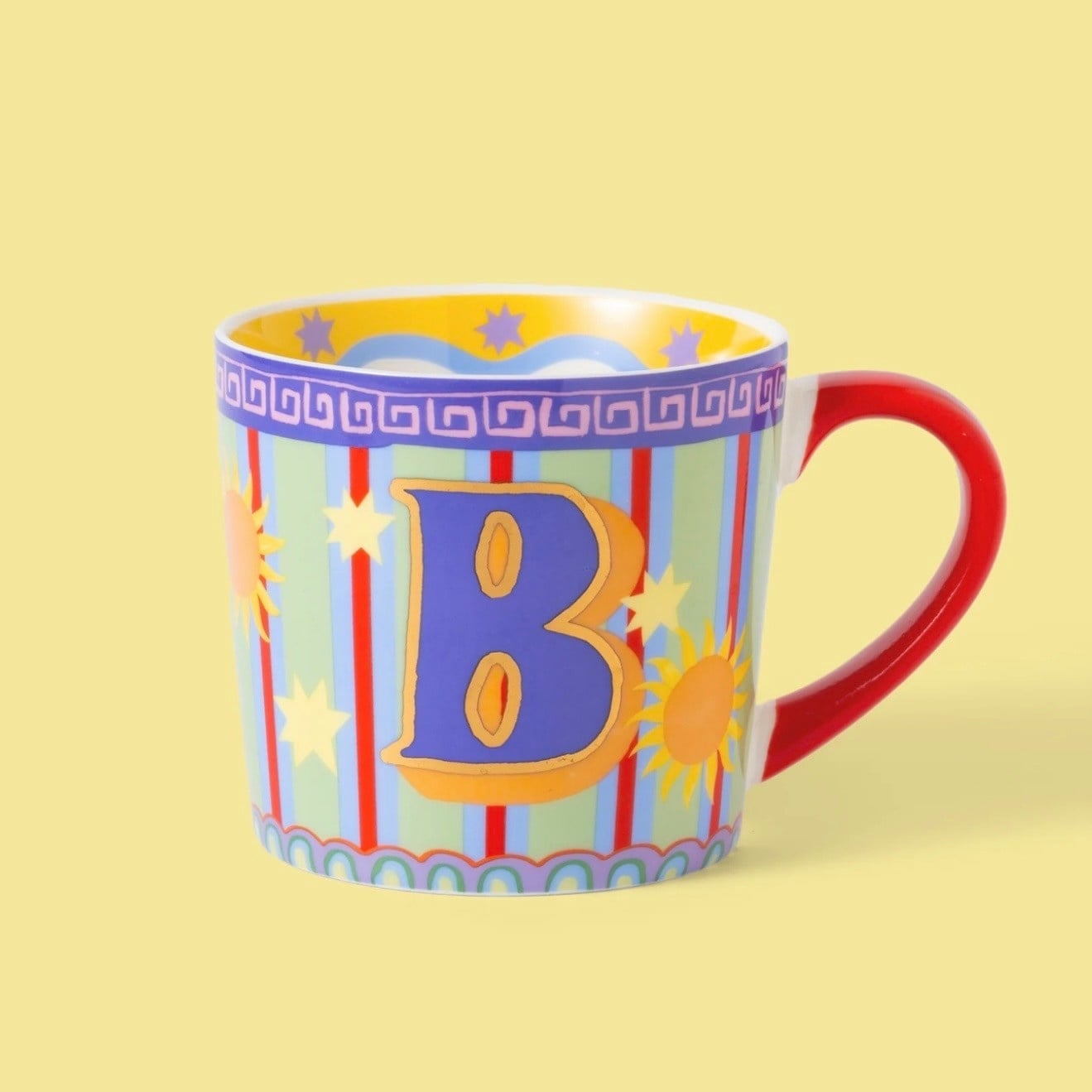 Eleanor Bowmer Alphabet Mugs B
