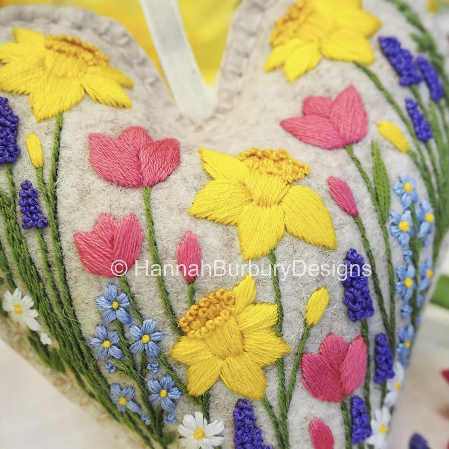 Hannah Burbury Pollyanna Heart Embroidery Kit