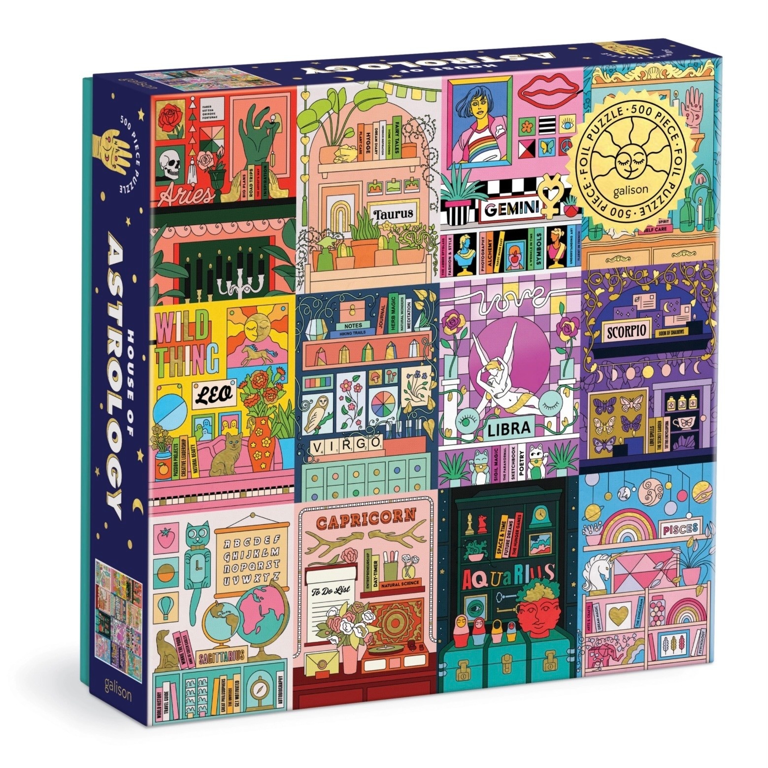 Galison 500 Piece Puzzle World of Astrology