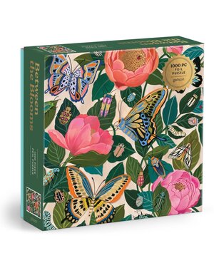 Galison 1000 Piece Puzzle Between The Blooms