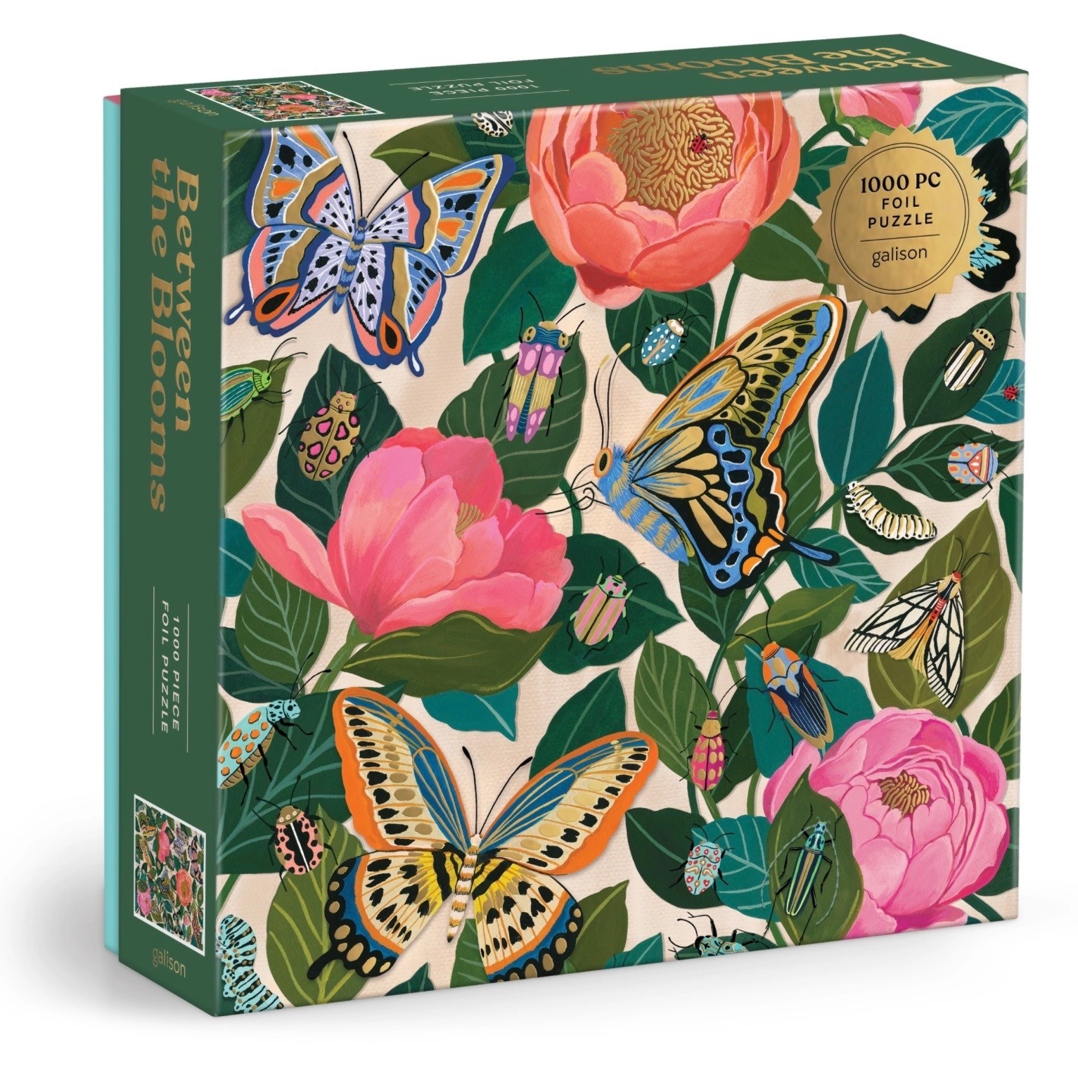 Galison 1000 Piece Puzzle Between The Blooms