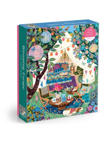 Galison 1000 Piece Puzzle Blooming Escape