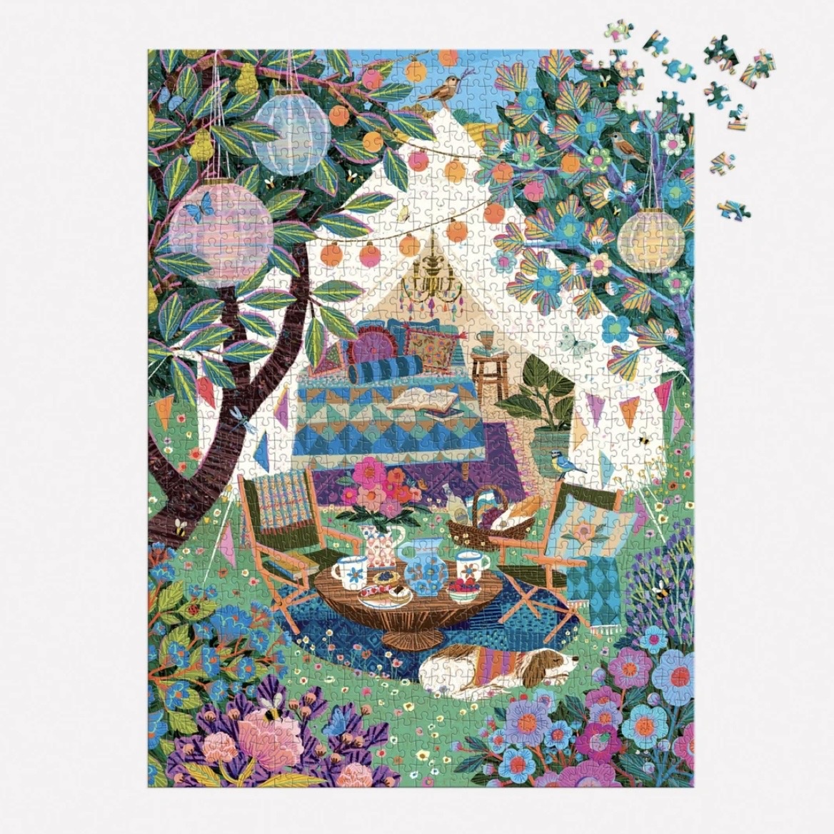 Galison 1000 Piece Puzzle Blooming Escape