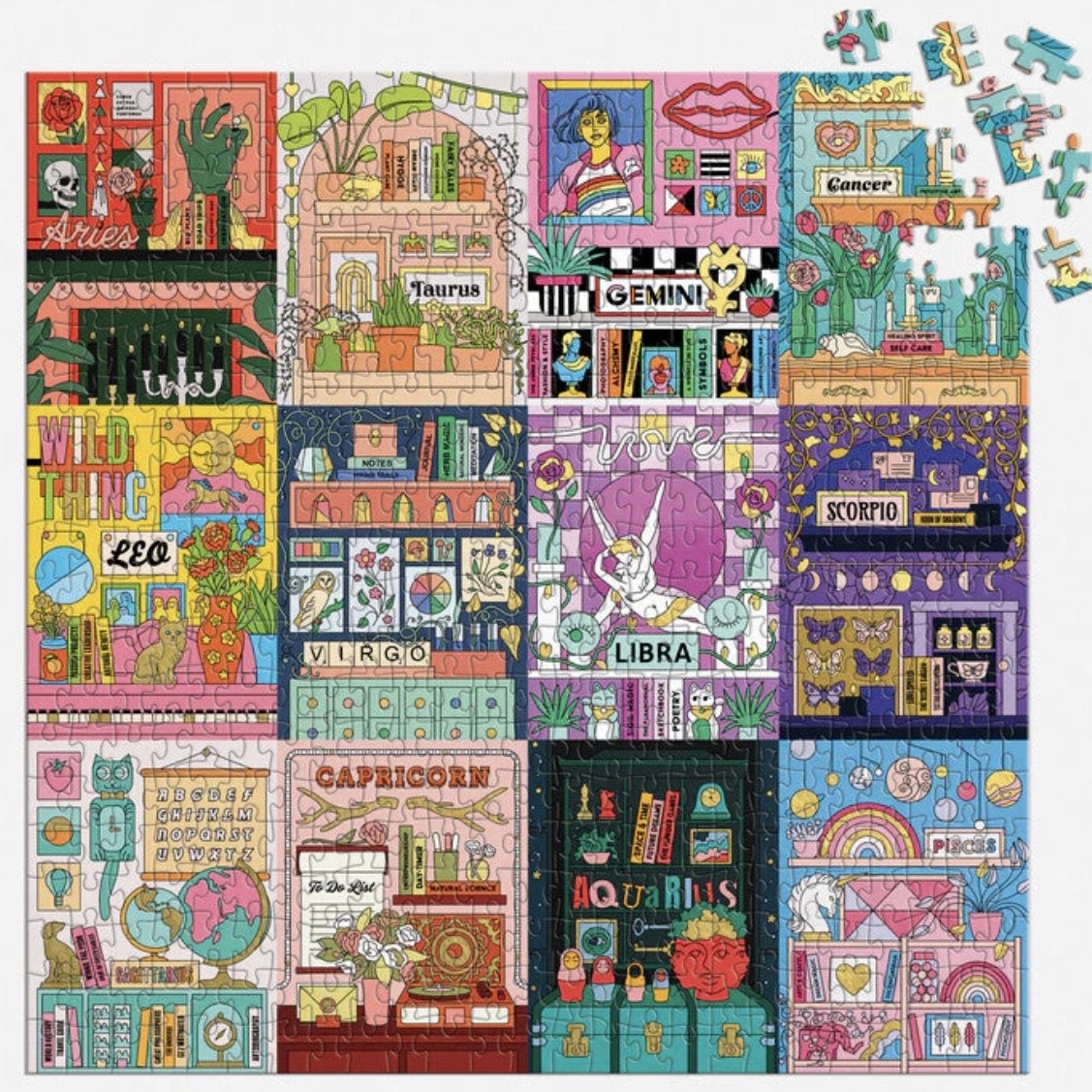 Galison 500 Piece Puzzle World of Astrology