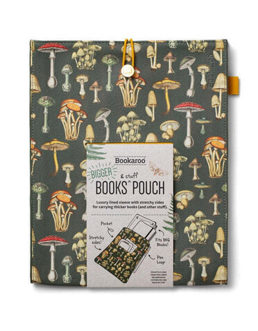 IF Creations Book Pouch Botanical Mushrooms