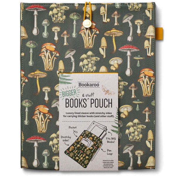 IF Creations Book Pouch Botanical Mushrooms