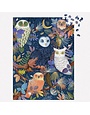Galison 1000 Piece Foil Puzzle Owls At Dawn