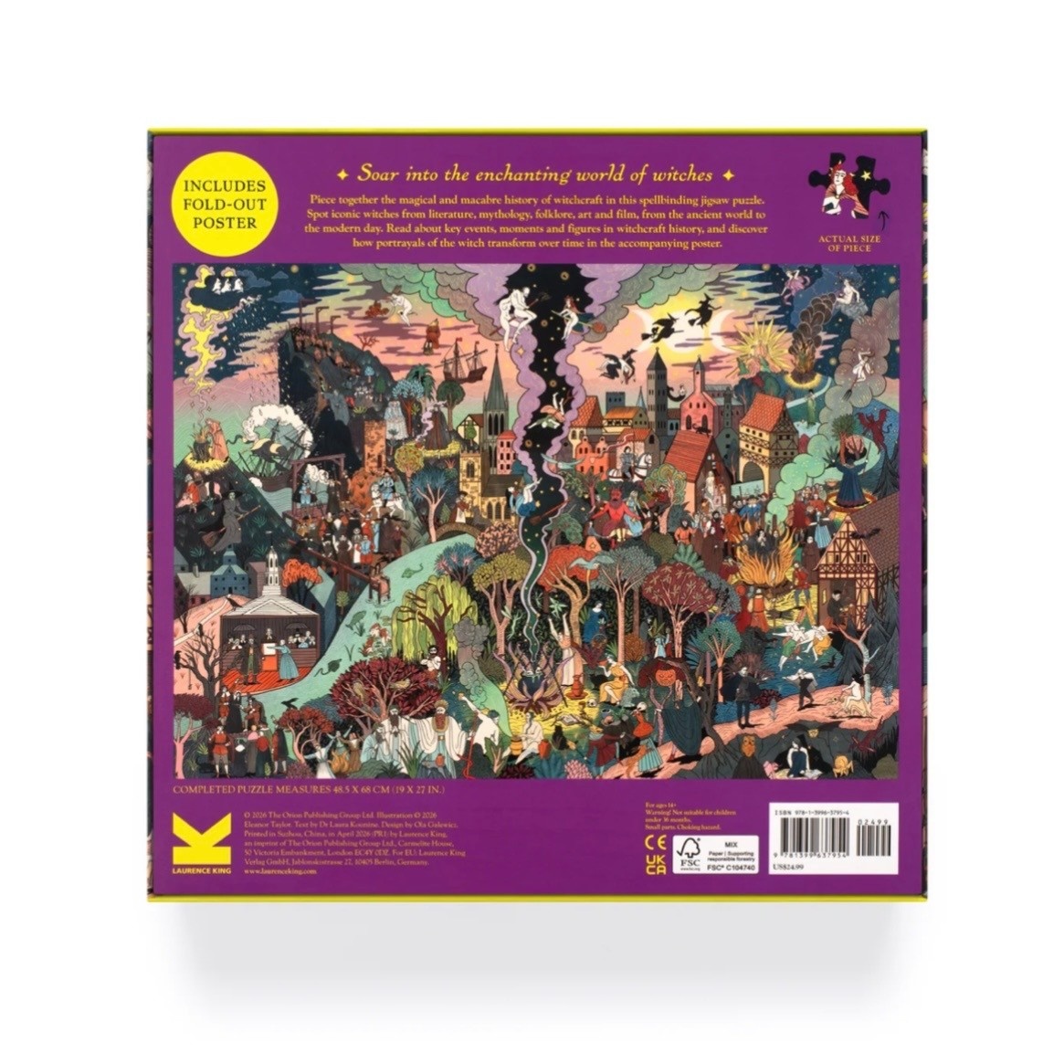 Laurence King 1000 Piece Puzzle The World Of Witches