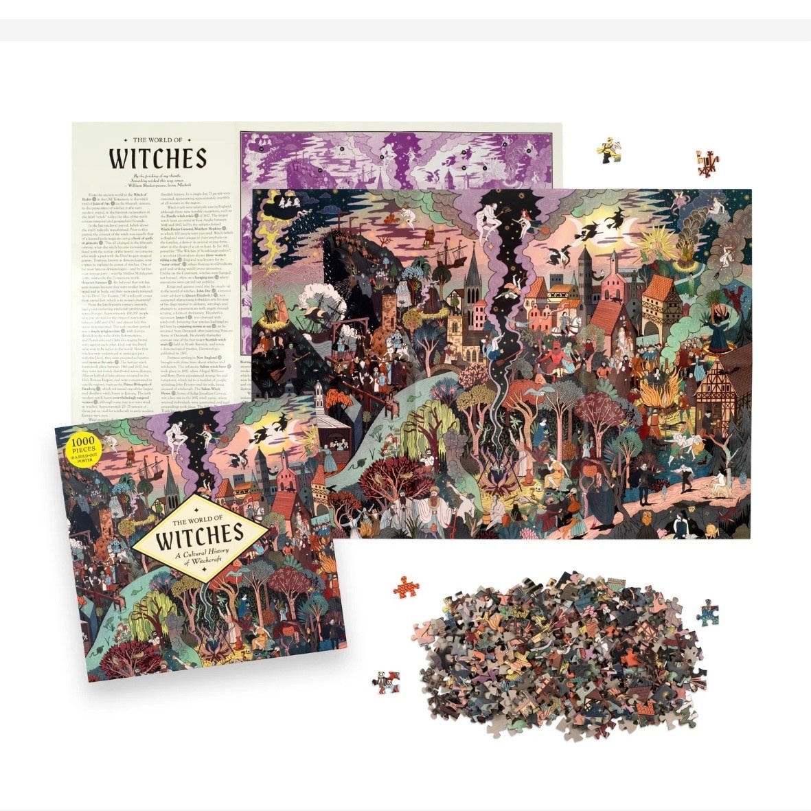Laurence King 1000 Piece Puzzle The World Of Witches