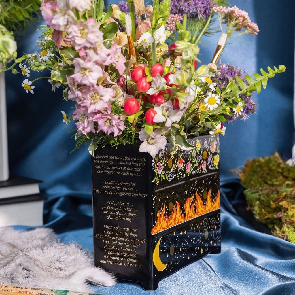 Sarah J Mass Feyre’s Painted Dresser Vase