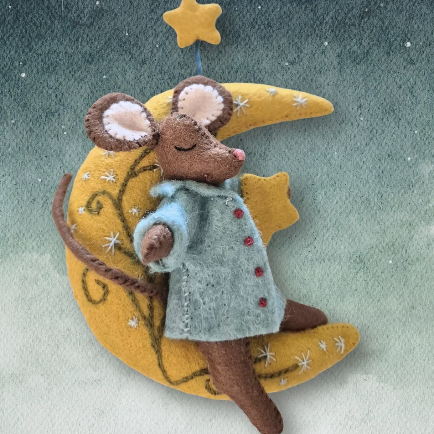 Corinne Lapierre Little Mouse Makes a Wish Felt Kit