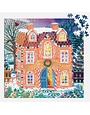 Galison 500 Piece Foil Puzzle Home Sweet Holidays