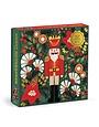 Galison 500 Piece Foil Puzzle Merry Nutcracker