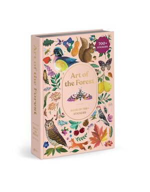 Galison Art Of The Forest Sticker Book