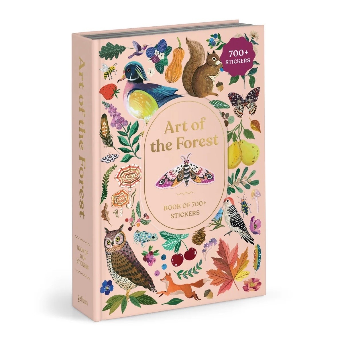 Galison Art Of The Forest Sticker Book