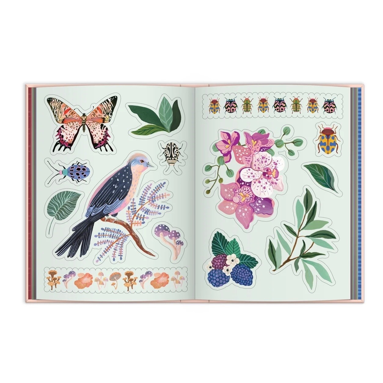 Galison Art Of The Forest Sticker Book