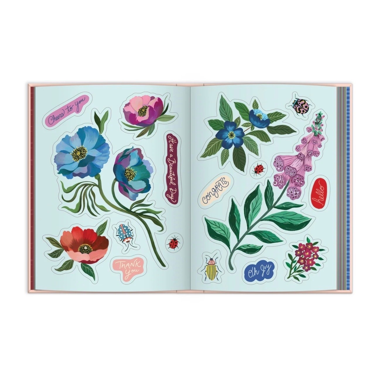 Galison Art Of The Forest Sticker Book