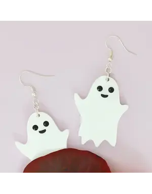 Ghosty Dangly Earrings