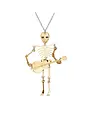 Gold Skeleton Necklace