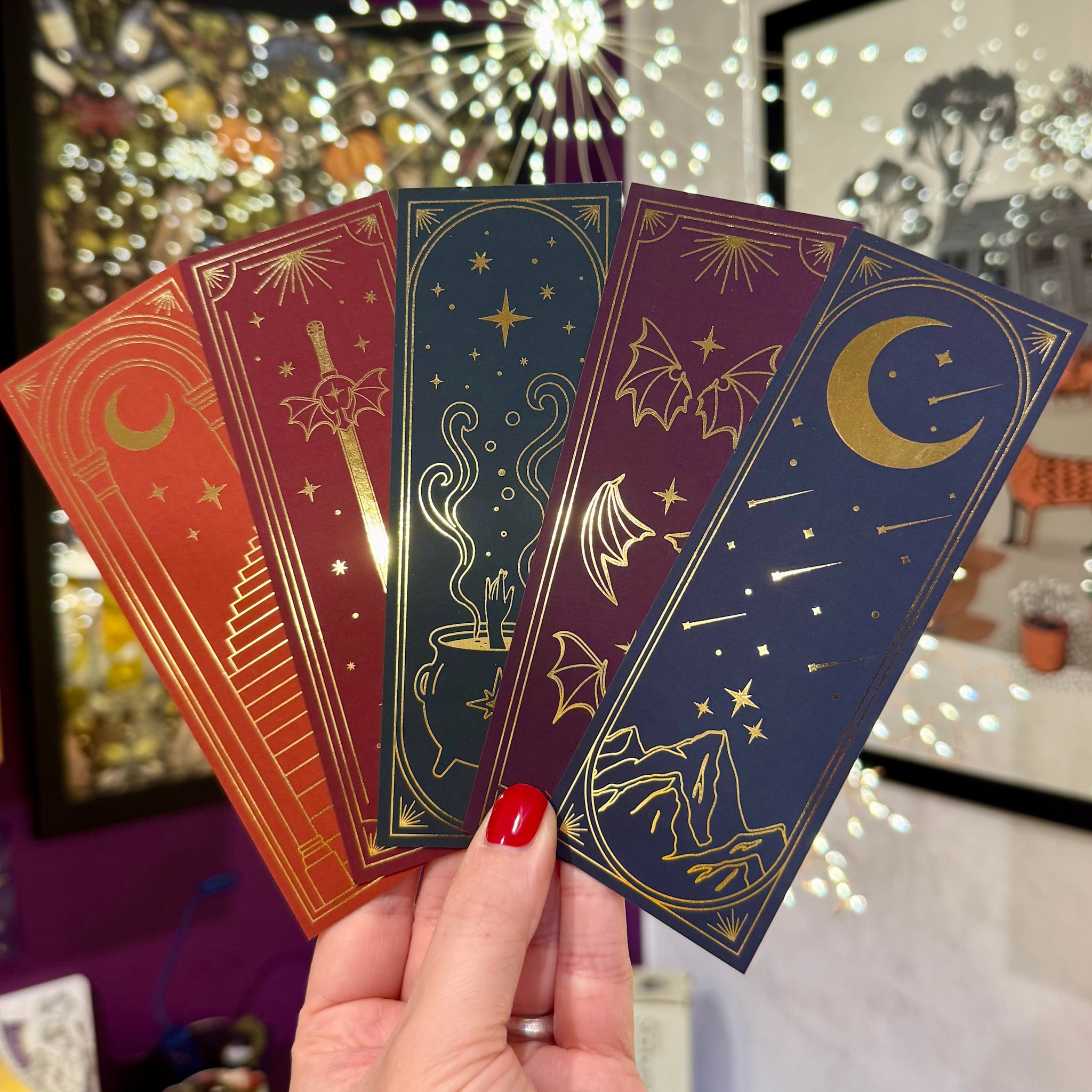 Good Girls Book Club Gold Foil Bookmark